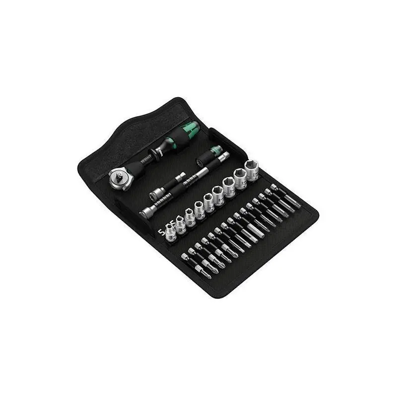 Sada ráčnová Zyklop Speed 8100 SA 6, 28ks, 1/4", Wera 004016 | Přímo z výroby