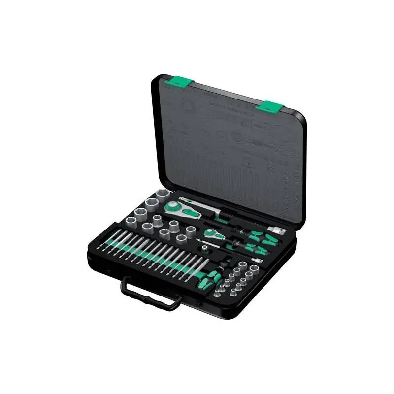 Velmi žádaný produkt - Sada nástrčných klíčů metrický 1/4" (6,3 mm), 1/2" 43dílná, Wera 8100 SA/SC 2 Zyklop (05160785001)