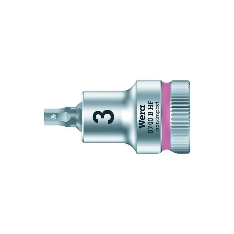 WERA Šroubovák s bitovou hlavicí 3/8" s vnitřním šestihranem a přidržovací funkcí 3x35 mm | Sleva navíc