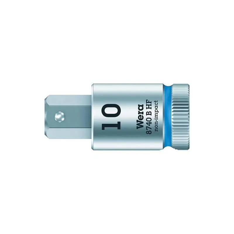 Profesionální kvalita | WERA Šroubovací bitová hlavice 3/8" s vnitřním šestihranem a funkcí držení10x38,5 mm