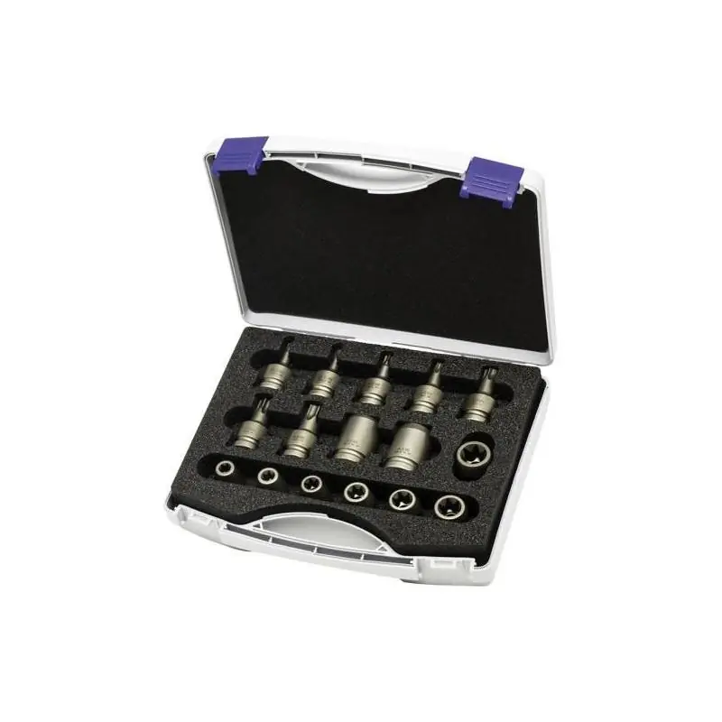 Sada nástrčných hlavic 1/2" 16ks Torx ASW | Čerstvá novinka
