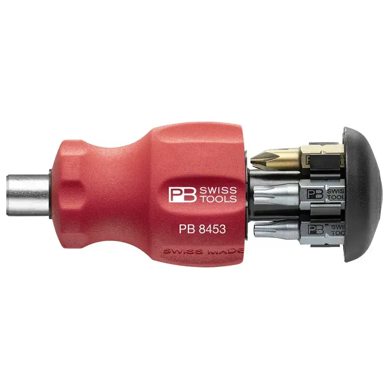 Šroubovák a držák bitů Stubby-SwissGrip 1/4", PB Swiss Tools PB-8453 - Skvělé hodnocení