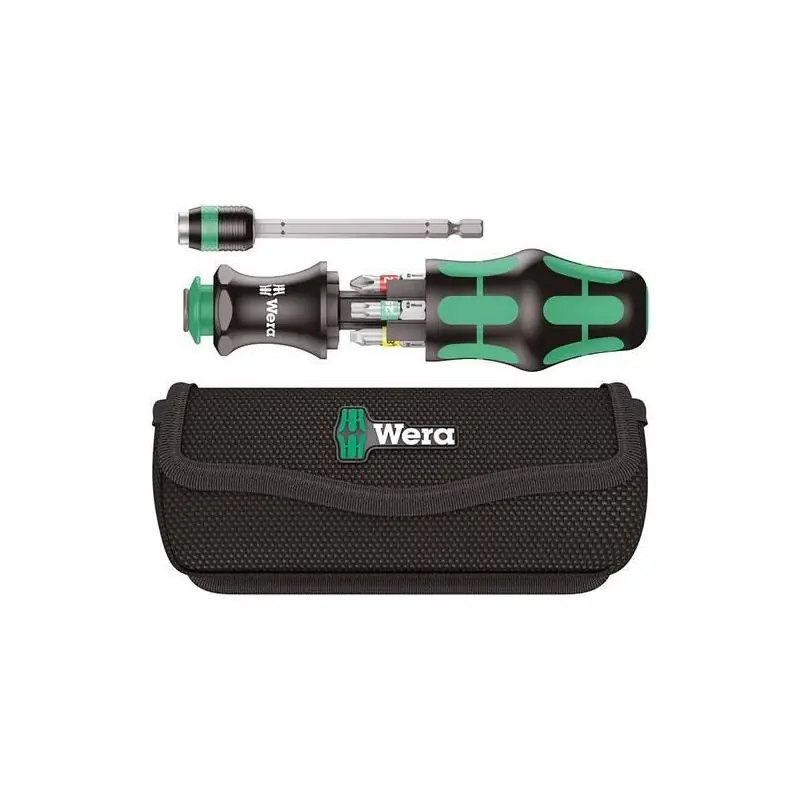 Rychlé odeslání - Šroubovák se zásobníkem bitů 1/4" (6,3 mm), Wera Kraftform Kompakt 20 Tool Finder 1