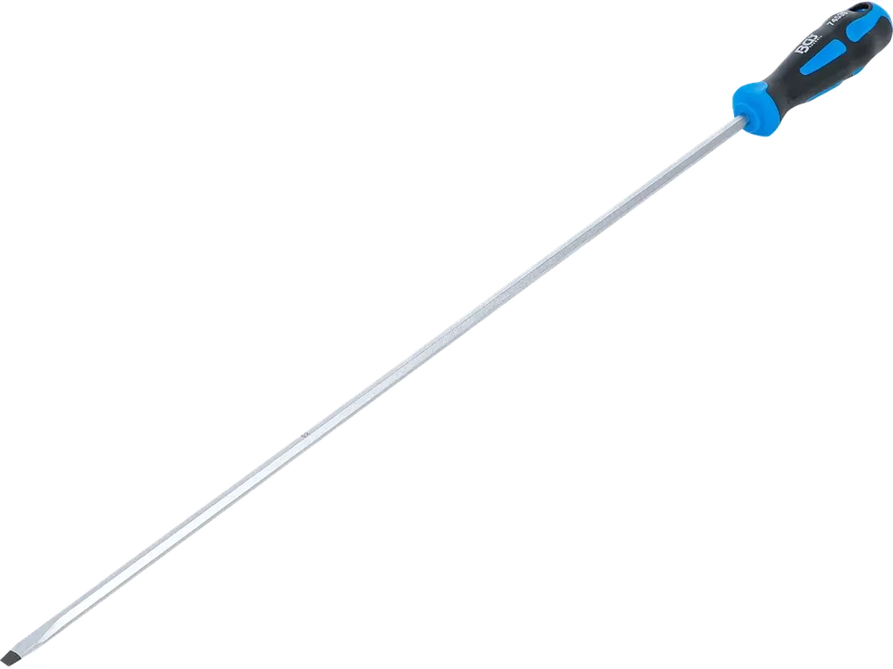 Prémiová kvalita - Plochý šroubovák SL6 mm, 450 mm, BGS - B74539