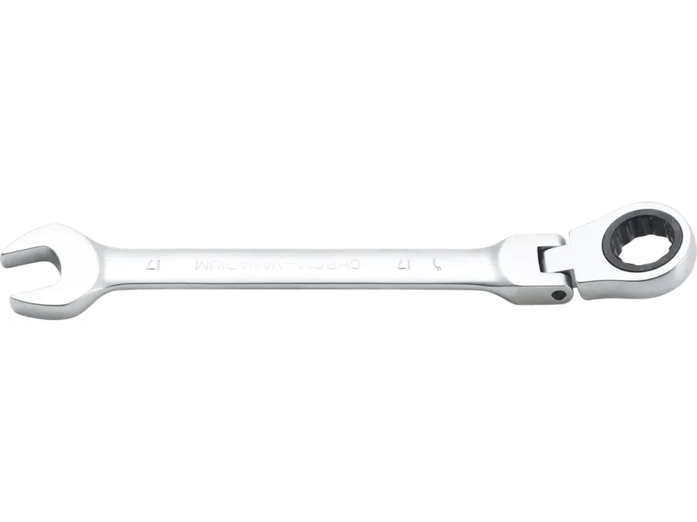 Ráčnový očkoplochý klíč 17 mm s kloubem, BGS - B6717 - Koupit nyní