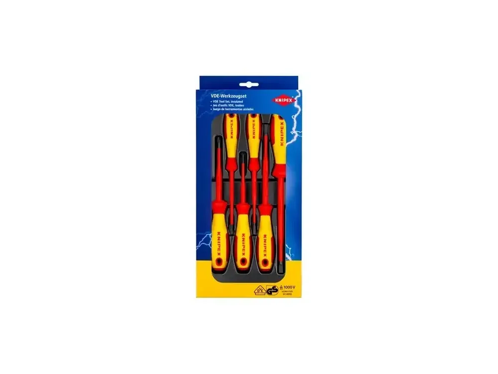 Sada VDE šroubováků KNIPEX, 6 ks - 002012V02 - Velmi žádaný produkt