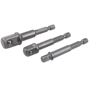 Akční sleva | Sada adaptérů WESTBERG z šestihranu 1/4" na hlavice 1/4", 3/8", 1/2" CrV