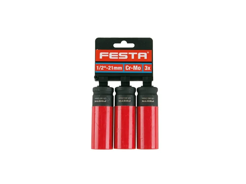 Snížená cena | Hlavice na kola FESTA CrMo 1/2" 21mm 3x(D)