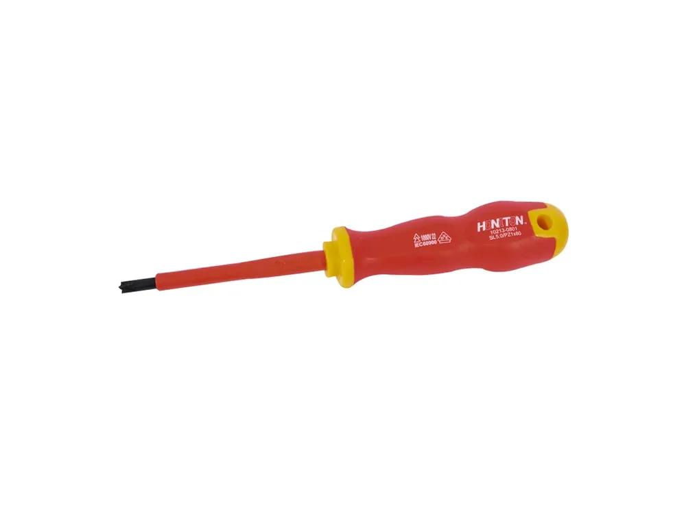 Připraveno k odeslání | HONITON Šroubovák PZ/PL Plus Minus 1000V PZ1 / PL5x80 mm
