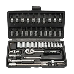 Bezpečná platba | HONITON Sada hlavic 1/4" 46 dílů