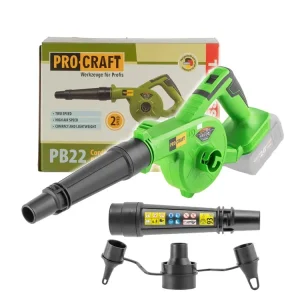 Ušetřete nyní | Aku fukar Procraft PB22 (bez baterie a nabíječky) PB22bb