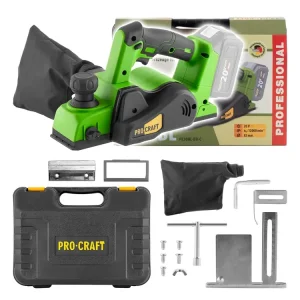 Aku hoblík Procraft PE20BL (bez baterie a nabíječky) PE20BLbb - Populární
