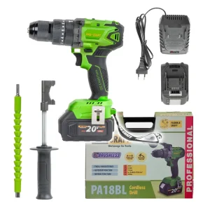 Aku vrtací šroubovák s příklepem Procraft PA18BL 1 baterie PA18BL 1B - Připraveno k odeslání