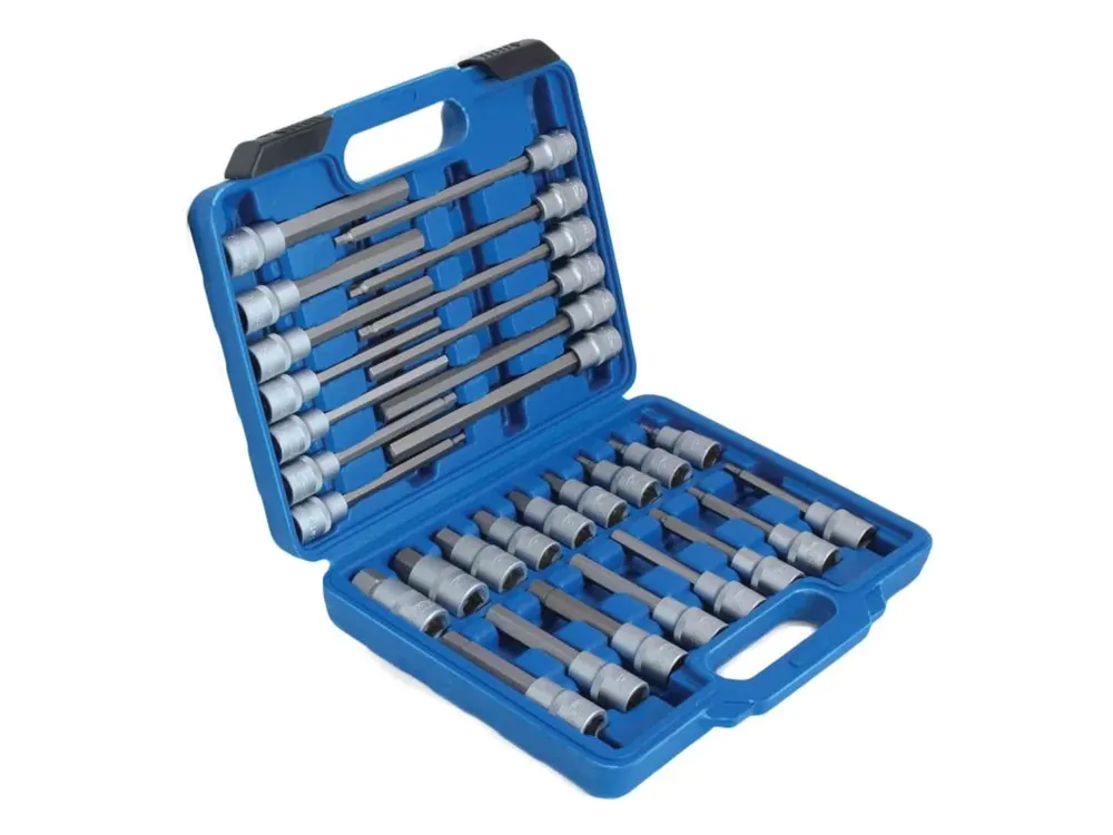 Právě uvedeno na trh - Sada nástrčných hlavic, Imbus, 1/2", 5 - 19 mm, 30 ks - SSH3012