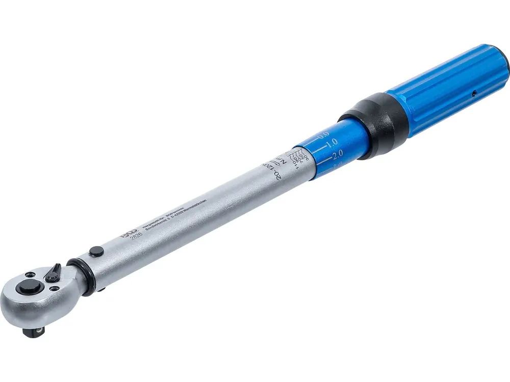 Momentový klíč 3/8" s certifikátem, 20 - 120 Nm - B2826 | Výhodný nákup