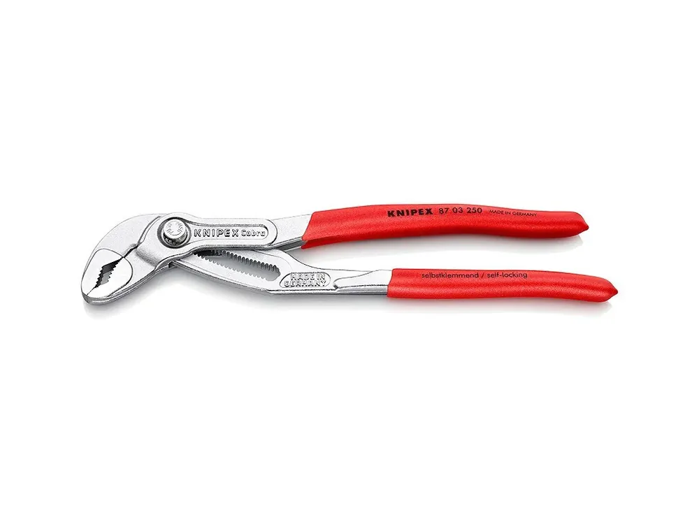 SIKA kleště KNIPEX Cobra ® chromované 250 mm - 8703250 - Profesionální kvalita