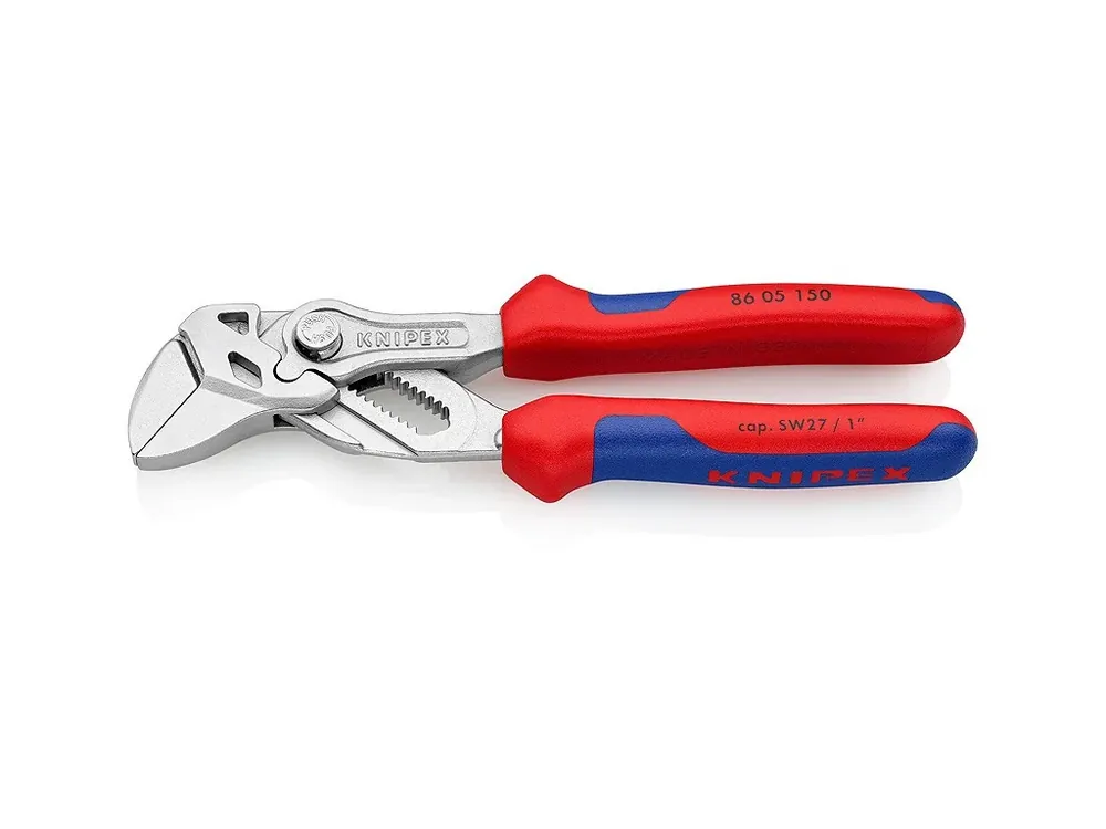 Vysoká kvalita - Mini kleštový klíč chromované 150 mm - 8605150