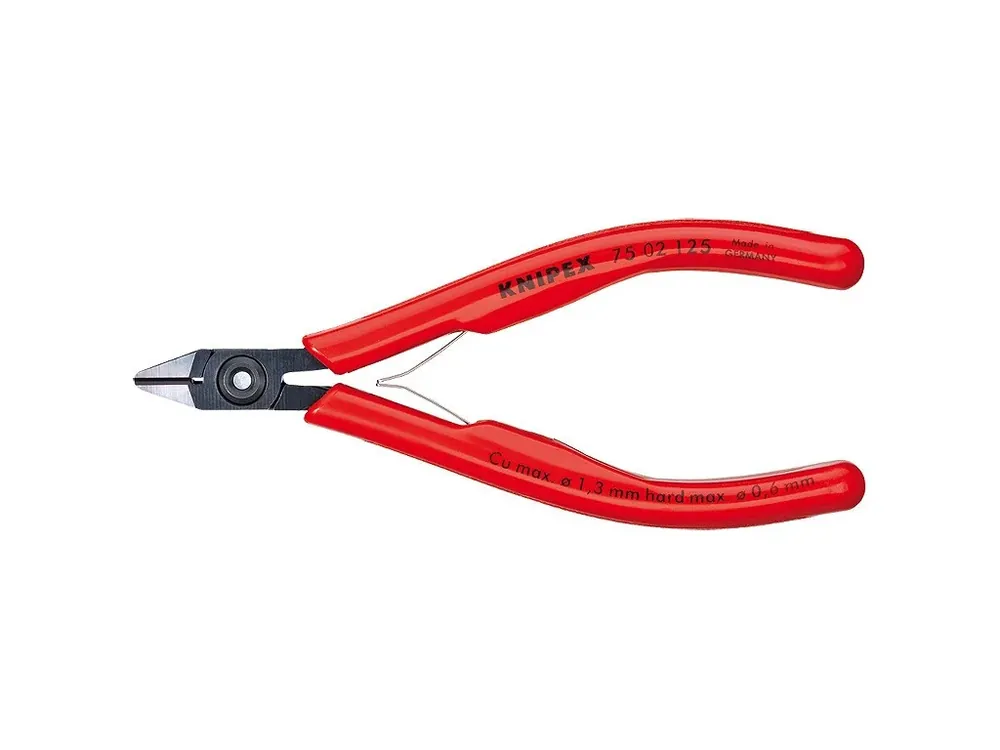 Boční štípací kleště pro elektroniku brunýrované 125 mm - 7512125 - Ušetřete nyní
