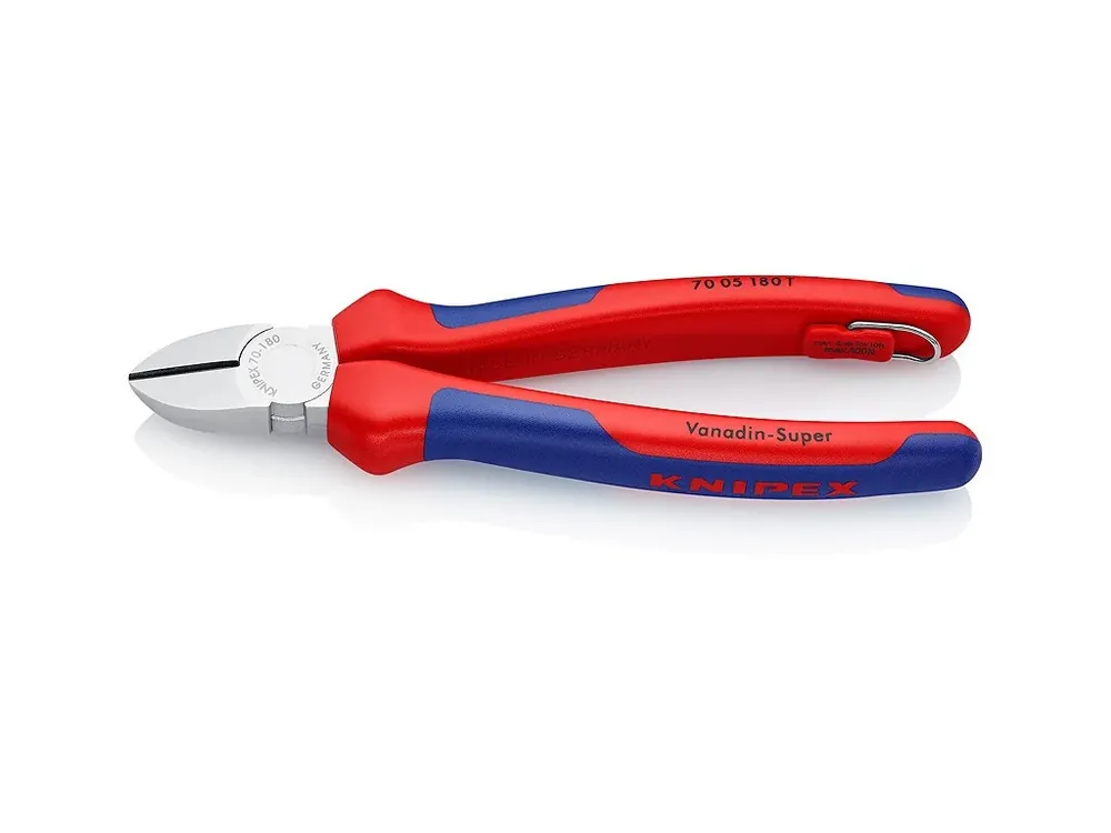 Boční štípací kleště chromované 180 mm - 7005180T - Právě v prodeji
