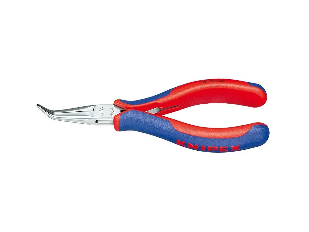 Pořiďte si nyní | Zahnuté půlkulaté kleště 145 mm pro elektroniku - 3582145