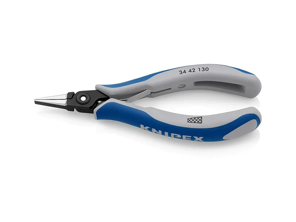 Top produkt - Přesné rovné ploché kleště na elektroniku 130 mm - 3442130