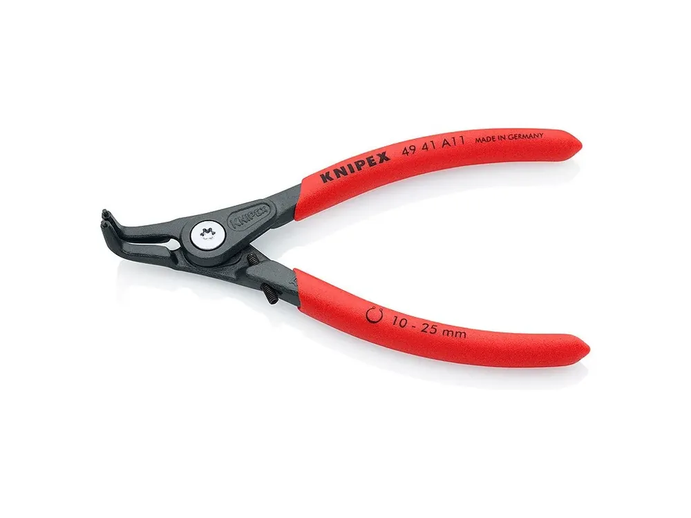 Novinka v sortimentu | Vnější zahnuté kleště na pojistné kroužky 130 mm - 4941A11 Knipex