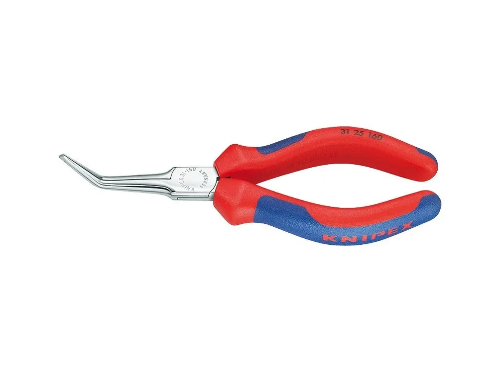 Premium - Zahnuté půlkulaté kleště 160 mm Knipex s dlouhými čelistmi - 3125160