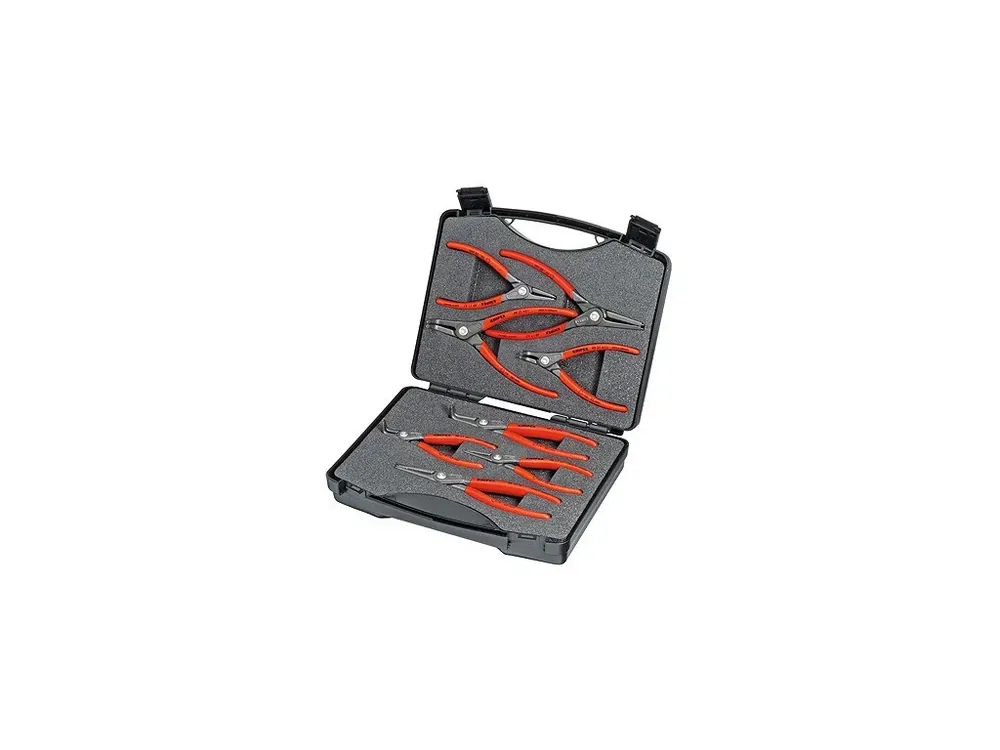 Kleště na pojistné kroužky precizní, sada v kufříku Knipex - 002125 | Super cena