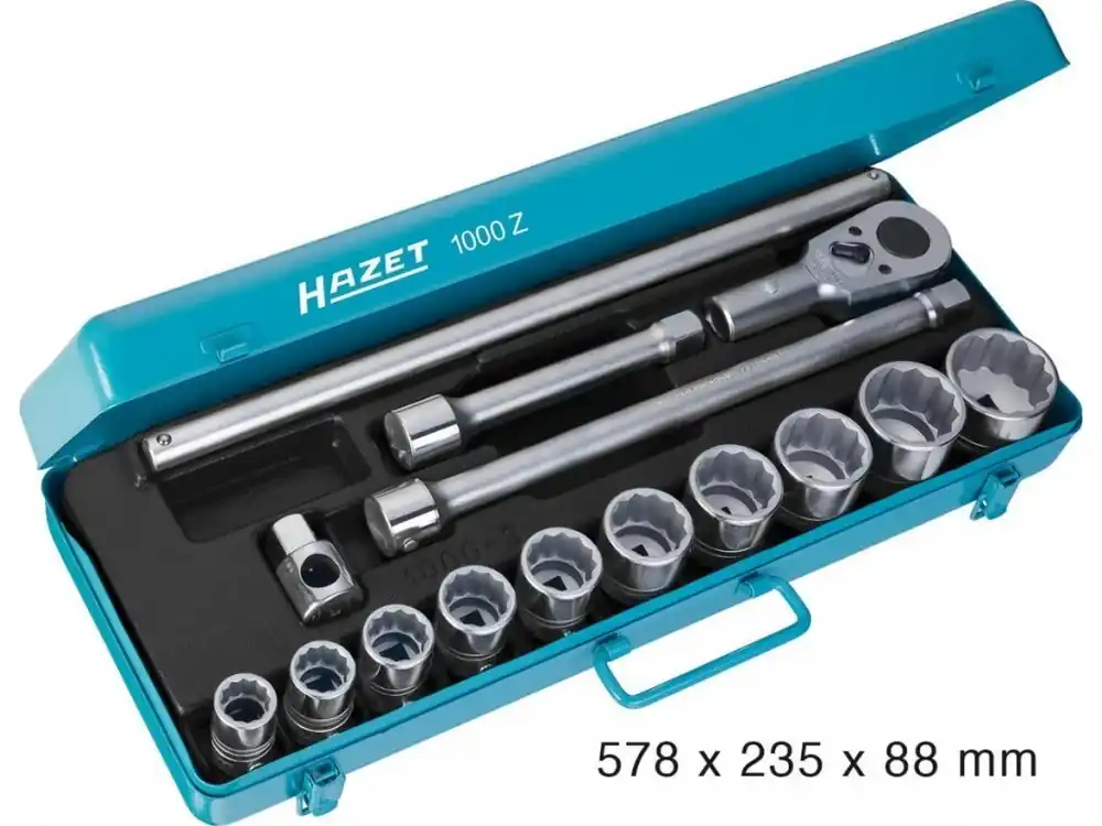 Populární - Gola sada 3/4", 15 ks, Hazet 1000Z