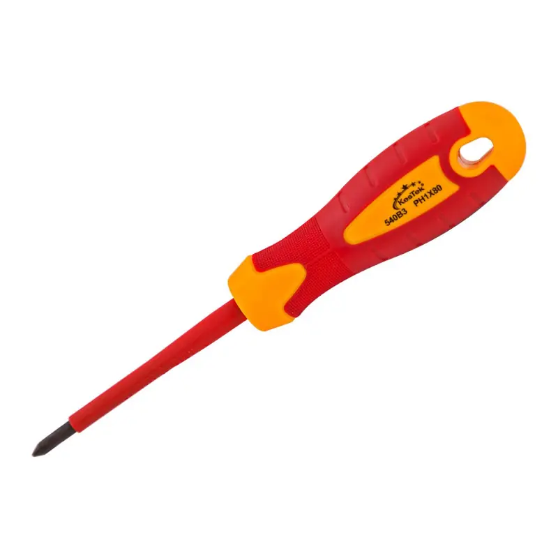 KesTek Elektrikářský šroubovák křížový PH1x80 mm - Outlet