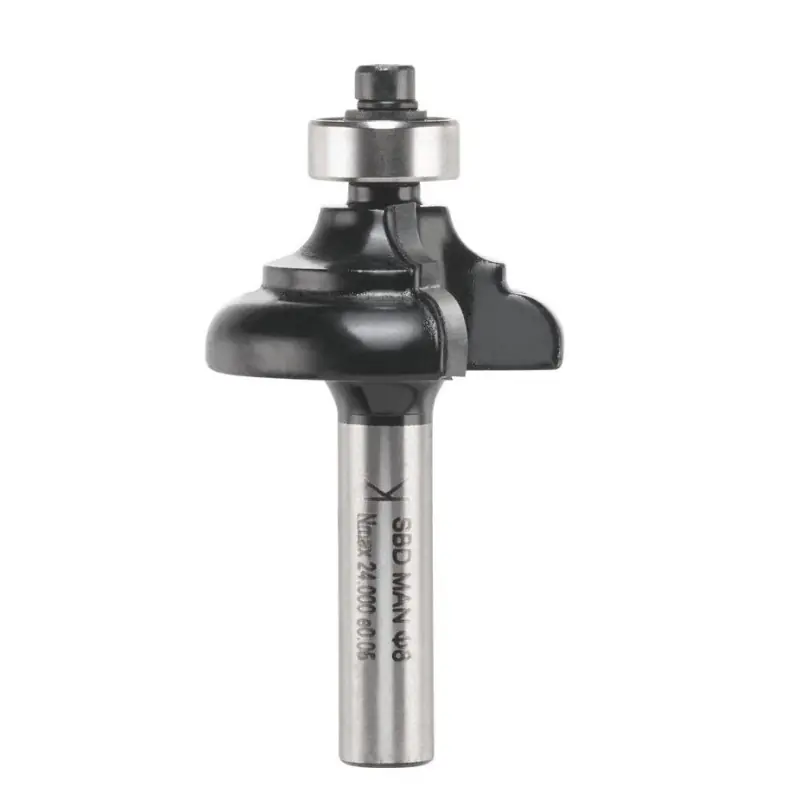 STANLEY Fréza do dřeva tvarová zaoblená TCT/HM R4,8 31,8x14,3 mm s vodícím ložiskem FatMax® STA80318 - Doprodej