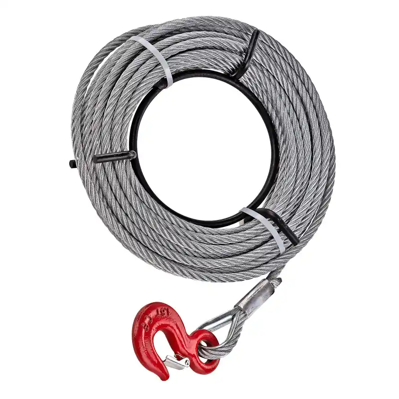 Rychlé dodání | DEMA Ocelové lano 11 mm x 20 m pro ruční lanový naviják 1,6 t