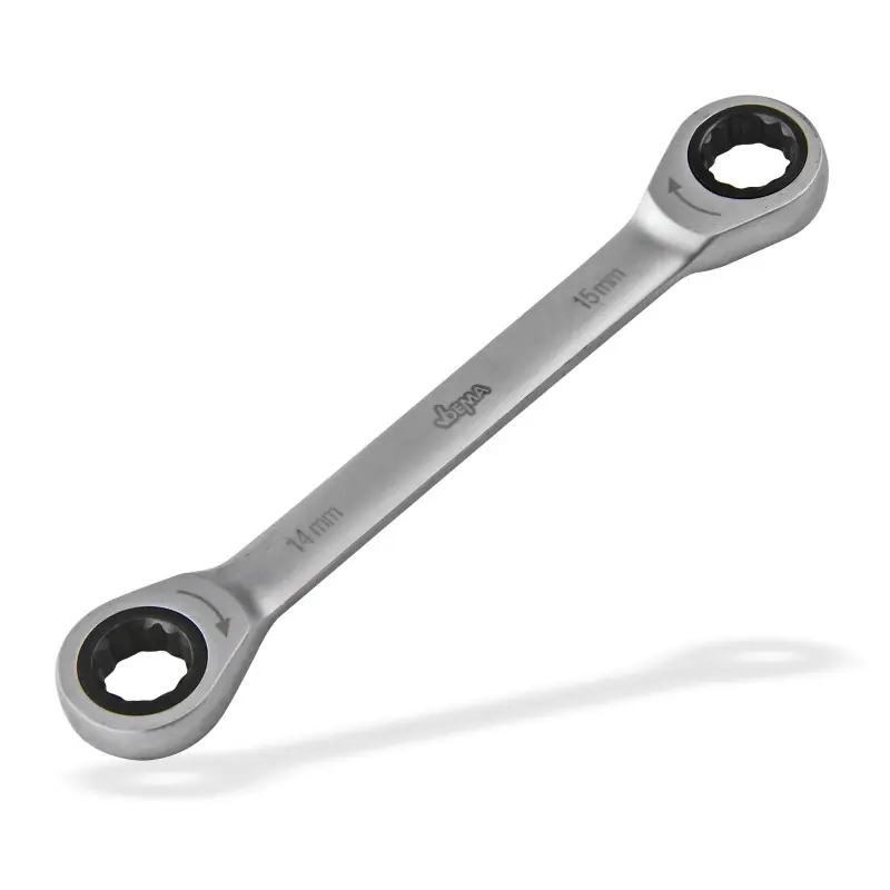 Nejlepší cena - DEMA Klíč očkový ráčnový 14 x 15 mm