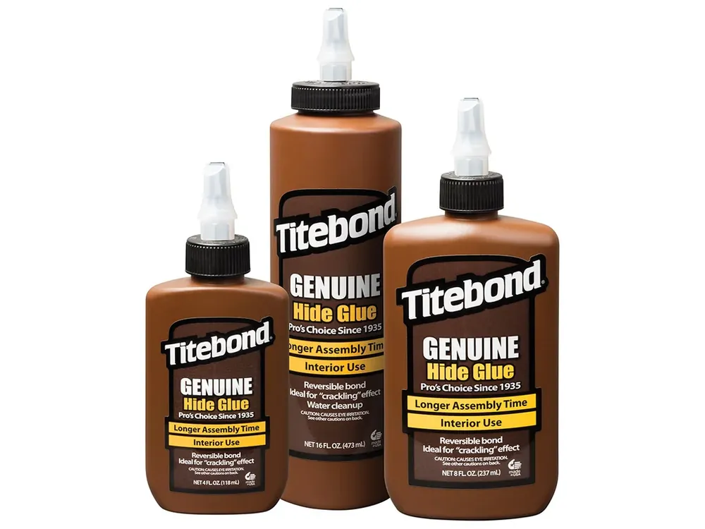 Doprodej - Titebond Liquid Hide Klihové lepidlo na dřevo - 237ml