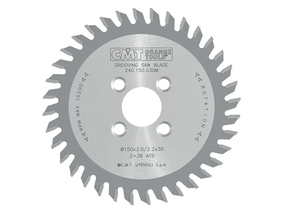 CMT Drážkovací kotouč pro CNC - D150x3 d30 Z36 HW - Žádaný produkt