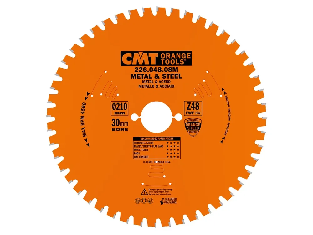 CMT Industrial Pilový kotouč na železo - D184x2,0 d15,8 Z48 HW | Připraveno k odeslání