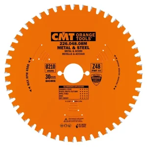 Skvělé hodnocení | CMT Industrial Pilový kotouč na železo - D210x2,2 d30 Z48 HW