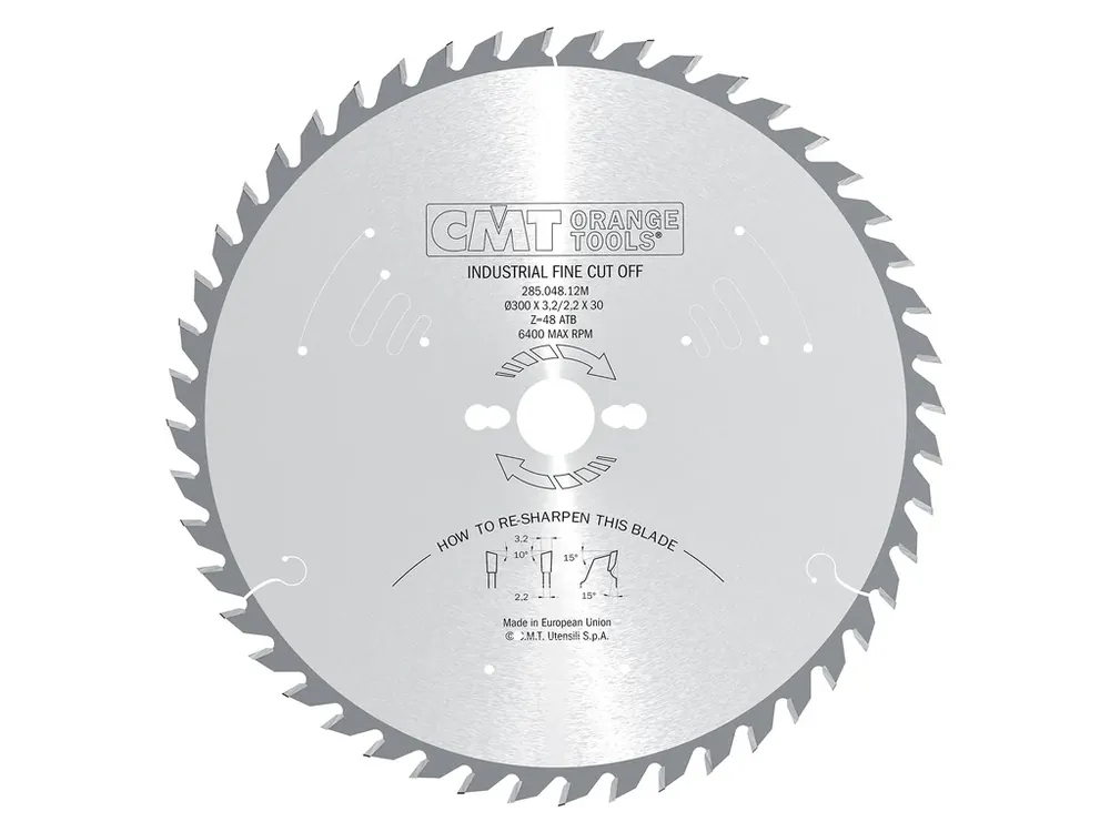 CMT Industrial Pilový kotouč pro podélné a příčné řezy - D400x3,5 d30 Z60 HW Odhlučněný - Objednejte dnes