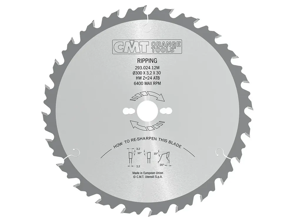 Výprodej - CMT Industrial Pilový kotouč pro podélné řezy - D450x3,8 d30 Z36 HW