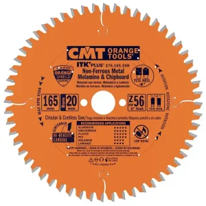 Akční cena | CMT ITK Ultra tenký kotouč na lamino, plast a neželezné kovy - D168x1,8 d20 Z52 HW