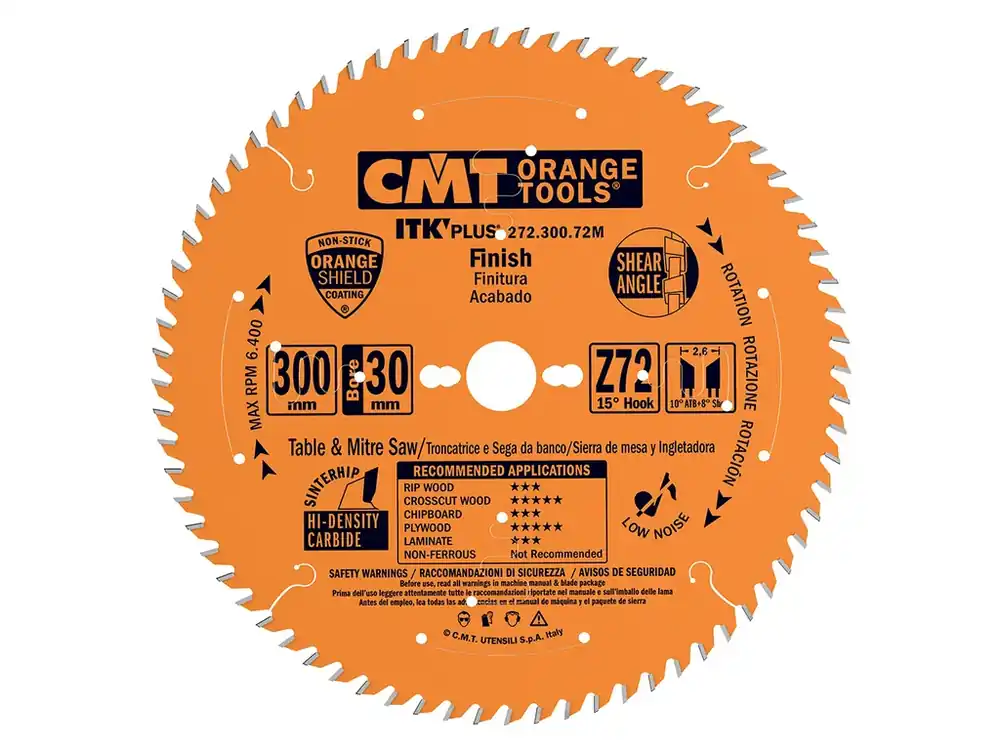 CMT ITK Ultra tenký kotouč pro příčné řezy - D160x1,7 d20(+16) Z40 HW - Nově v sortimentu