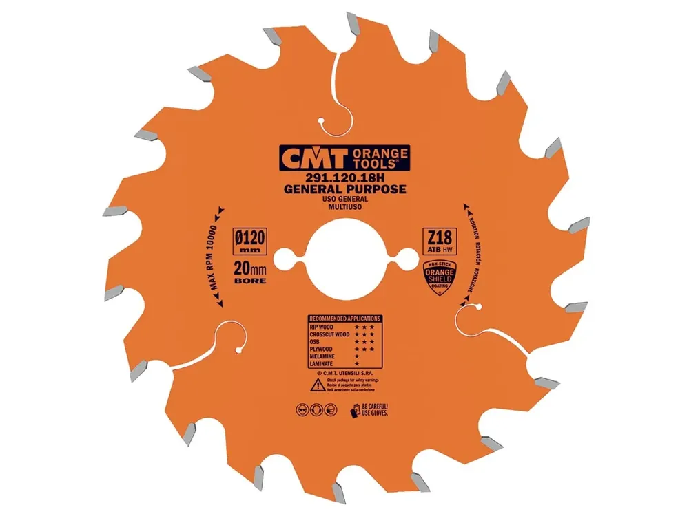 Velká sleva | CMT Orange Pilový kotouč pro elektronářadí univerzální - D180x2,6 d20 Z24 HW