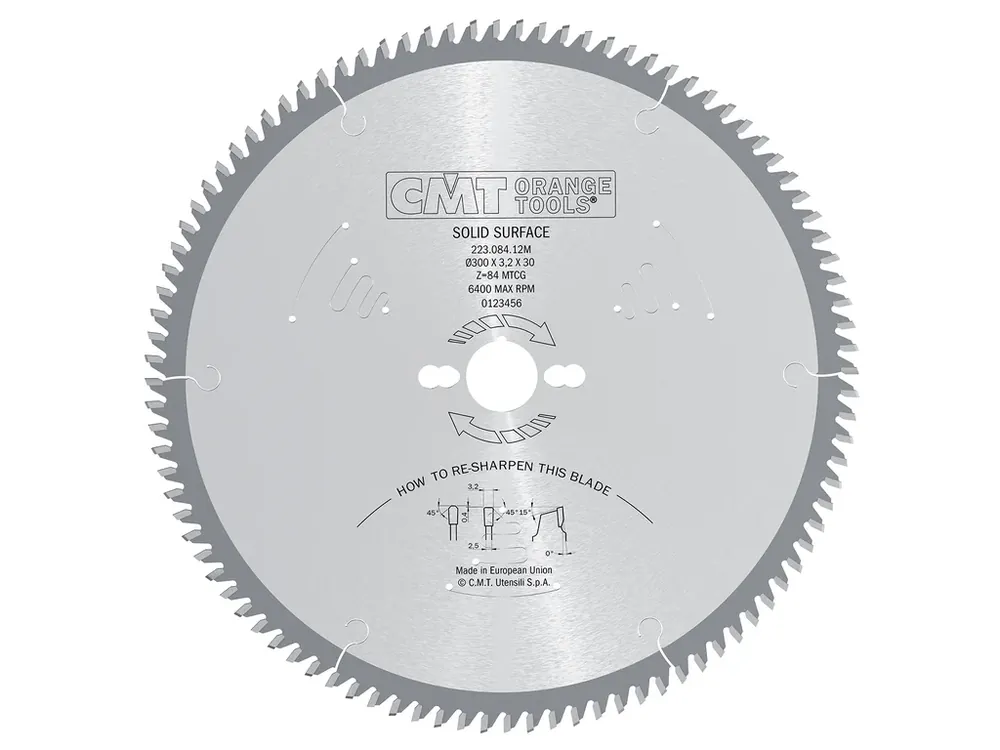 CMT Pilový kotouč pro Corian a silnostěnné plasty - D160x2,2 d20 Z48 HW - Cenový hit