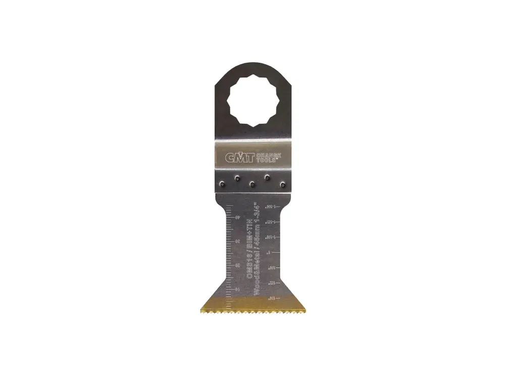 K objednání - CMT Ponorný pilový list BIMTiN, na dřevo, kov - 45mm, sada 50 ks, pro Fein, Festool