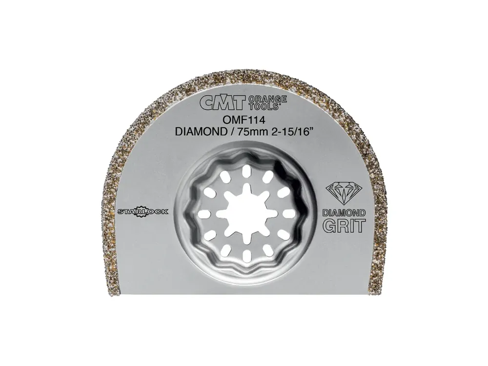 Tovární cena | CMT Starlock Diamantový pilový list s extra životností na cihlu a beton - 75 mm, sada 5ks