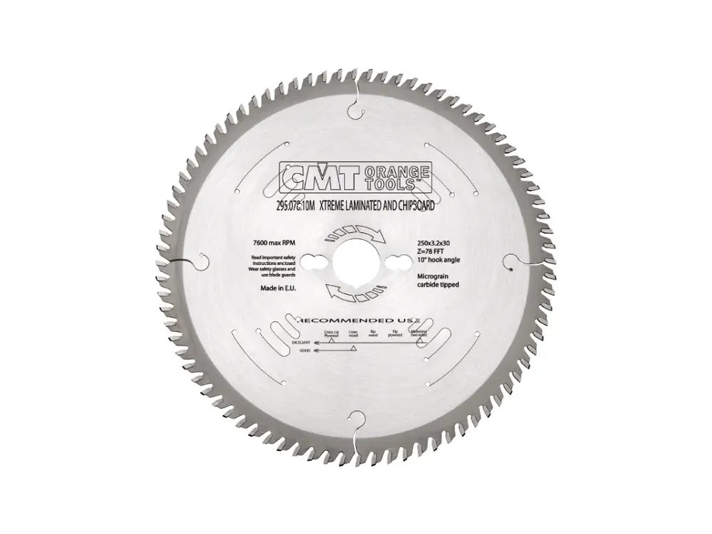 CMT Super XTreme Pilový kotouč na lamino a DTD - D250x3,2 d30 Z78 HW | Bestseller
