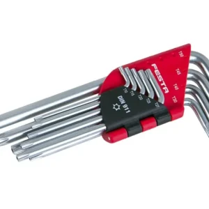 Sada L klíčů TORX CrV T10-T50 9ks, FESTA 18497 - Expresní doručení