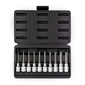 Koupit online - GOLA sada zástrčných prodloužených hlavic TORX 1/2", 10 dílů