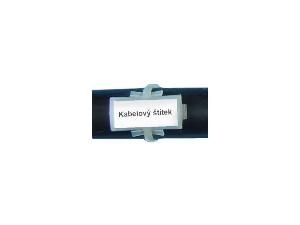 ŠTÍTEK KABELOVÝ 60x25mm - Akce končí brzy