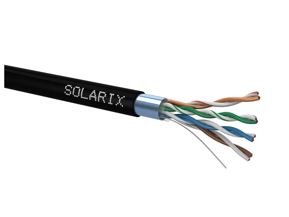 Výhodný nákup - Kabel FTP CAT 5e PE venkovní